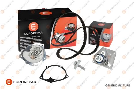 Модуль натягувача ременя (ролик, ремінь, помпа) EUROREPAR (1681785880) Модуль натягувача ременя (ролик, ремінь, помпа) EUROREPAR (1681785880)