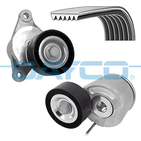 Модуль натяжителя ремня (ролик и ремень) для PEUGEOT 5008 II, DAYCO (KPV337)