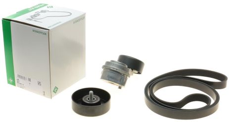 Роликовий модуль натягувача ременя (ролик, ремінь) KIA, HYUNDAI, INA (529049710)