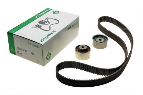 Роликовый модуль натяжителя ремня (ролик, ремень) KIA, HYUNDAI, INA (530054910)