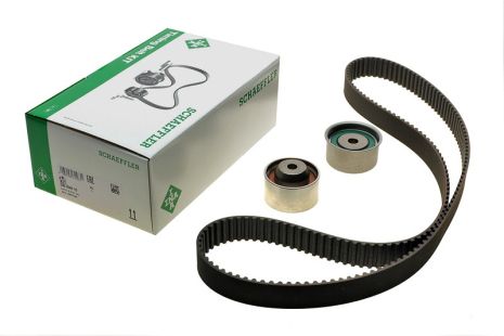 Роликовый модуль натяжителя ремня (ролик, ремень) KIA, HYUNDAI, INA (530054910)