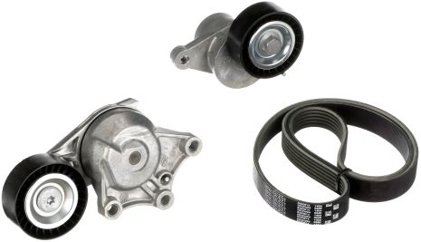 Натягувач ременя з роликом для PEUGEOT 5008 I, GATES (K026PK1020EST)