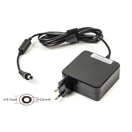 Блок живлення для ноутбуків PowerPlant TOSHIBA 220V, 19V 60W 3.16A (6.3*3.0) настінне кріплення