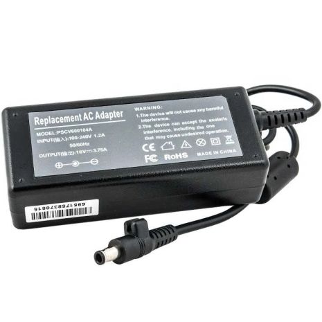 Блок питания для ноутбуков PowerPlant Samsung 220V, 16V 60W 3.75A (5.5*3.0) Блок питания для ноутбуков PowerPlant Samsung 220V, 16V 60W 3.75A (5.5*3.0)