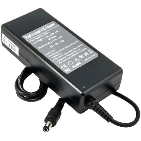 Блок живлення для ноутбуків PowerPlant TOSHIBA 220V, 15V 90W 6A (6.3*3.0) Блок живлення для ноутбуків PowerPlant TOSHIBA 220V, 15V 90W 6A (6.3*3.0)
