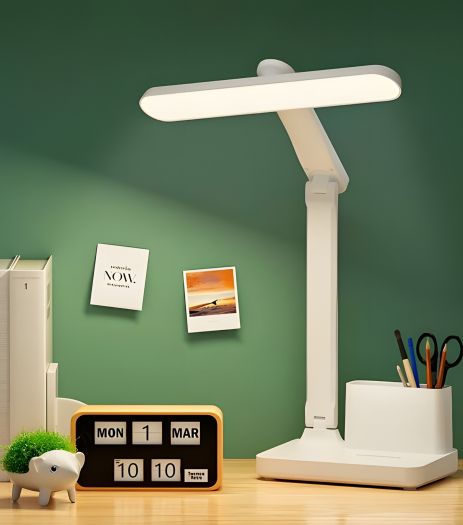 Складной светильник настольный LED VALESO аккумуляторный, ночник, полный спектр белый 1976