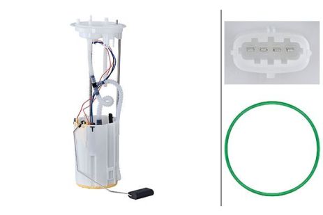 Насос топливный CITROËN JUMPER, PEUGEOT BOXER, HELLA (8TF358305021)