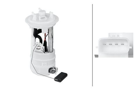 Насос топливный NISSAN MICRA, HELLA (8TF358305891)