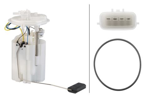 Насос топливный RENAULT MEGANE, HELLA (8TF358146671) Насос топливный RENAULT MEGANE, HELLA (8TF358146671)