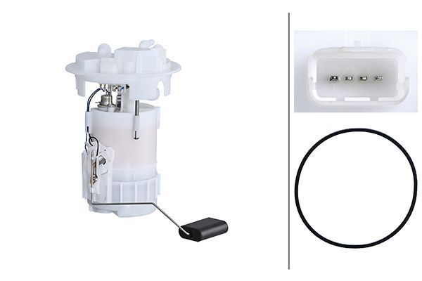 Насос топливный CITROËN C-ELYSEE, PEUGEOT 208, HELLA (8TF358305331) Насос топливный CITROËN C-ELYSEE, PEUGEOT 208, HELLA (8TF358305331)