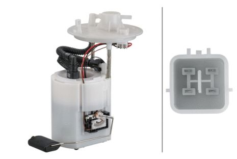 Насос топливный KIA RIO, HYUNDAI ACCENT, HELLA (8TF358106681)