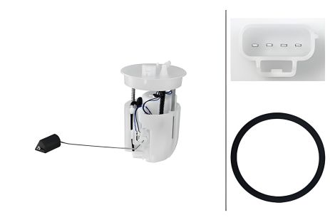 Топливный насос MAZDA 6, HELLA (8TF358305801)