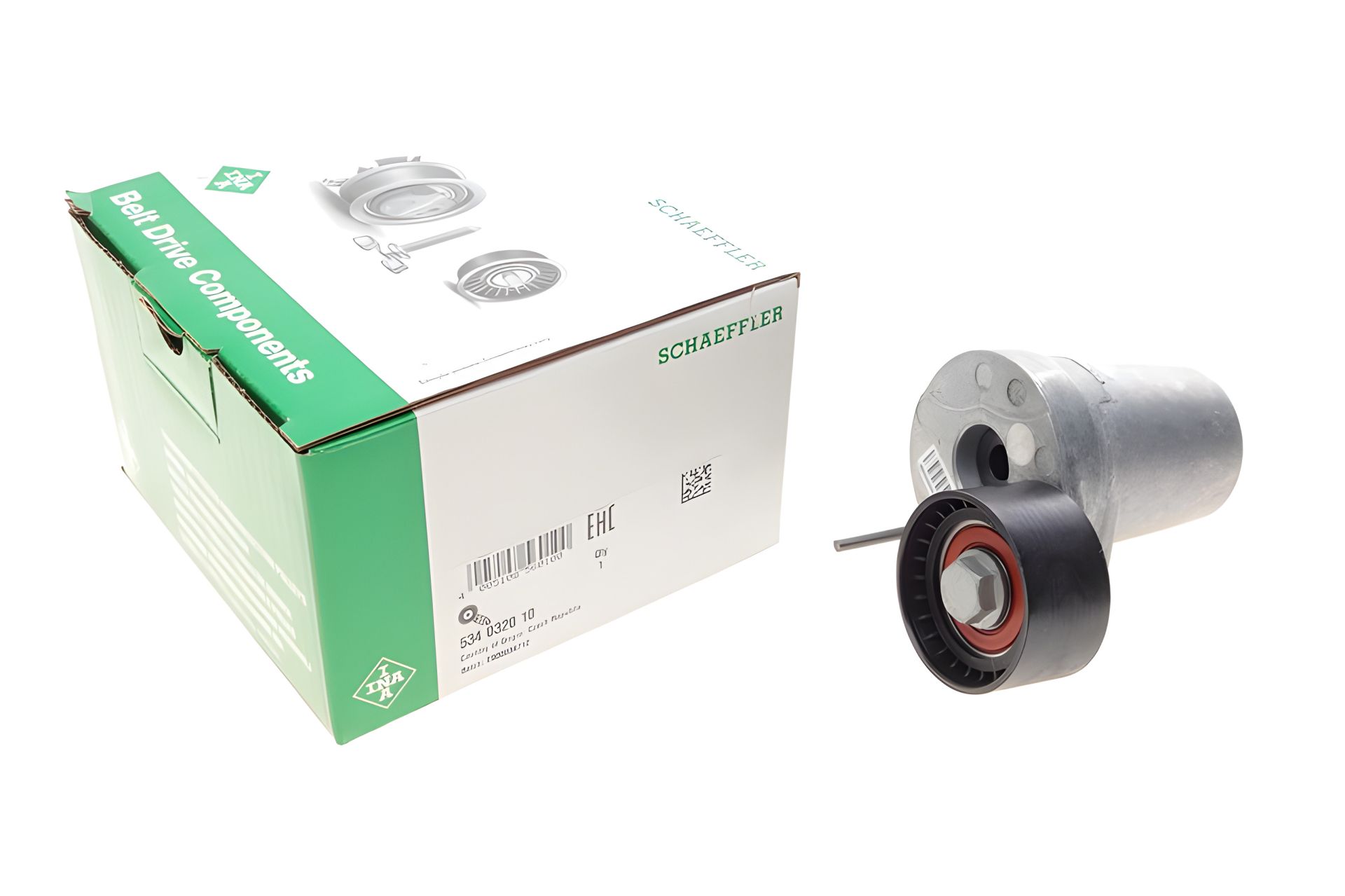 Натяжной ролик ремня генератора для BMW 1/3/5, INA (534 0320 10) в сборе (11287800333) Натяжной ролик ремня генератора для BMW 1/3/5, INA (534 0320 10) в сборе (11287800333)