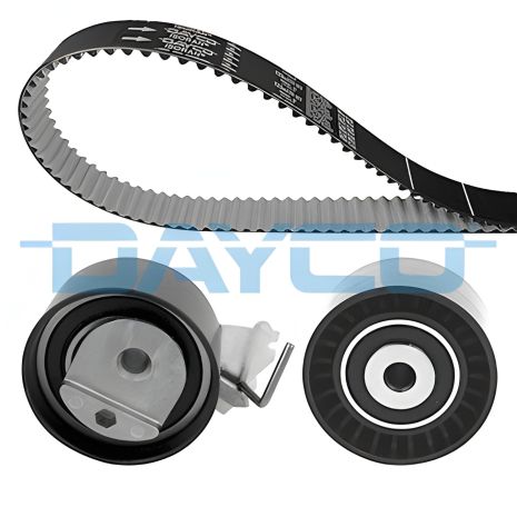 Роликовий модуль натягувача ременя (ролик, ремінь) PEUGEOT 207, DAYCO (KTB495), надійний комплект Роликовий модуль натягувача ременя (ролик, ремінь) PEUGEOT 207, DAYCO (KTB495), надійний комплект