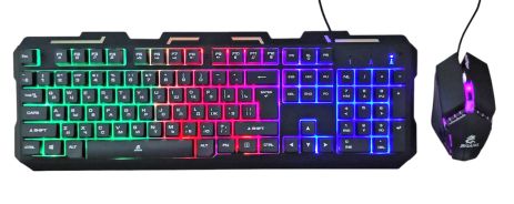Клавиатура и Мышь Игровые JEQANG JK-968 Черный