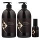 Набір "Рідкий Шовк" Hadat Liquid Silk TRIO шампунь, кондиціонер, олія для відновлення блиску та гладкості волосся 2х800/60 мл