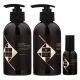 Набір "Рідкий Шовк" Hadat Liquid Silk TRIO шампунь, кондиціонер, олія для відновлення блиску та гладкості волосся 2х250/60 мл