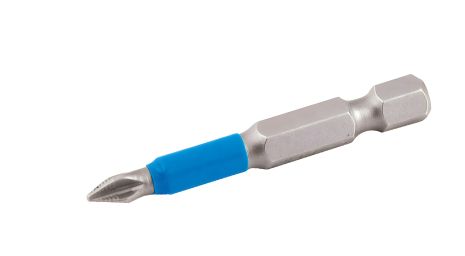 Комплект насадок викруткових PH2 50 мм ¼" S2 2 шт MASTERTOOL 10-02-500