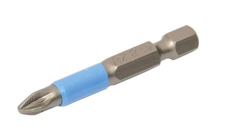 Викруткові насадки PZ2 50 мм 1/4" S2 набір 10 шт MASTERTOOL 10-92-501