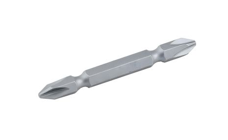 Насадка викруткова двостороння PH2/PH2 65 мм ¼" S2 набір 2 шт MASTERTOOL 10-22-650