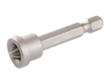 Викруткова насадка PH2 50 мм з обмежувачем 1/4" S2 набір 2 шт MASTERTOOL 10-05-500