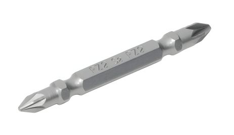 Двостороння насадка викруткова PZ2/PZ2 65 мм 1/4" S2, набір 10 шт, MASTERTOOL 10-92-651