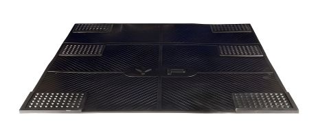 Антивибрационный резиновый коврик под стиральную машину 615х615х8 мм, MASTERTOOL (92-0712)