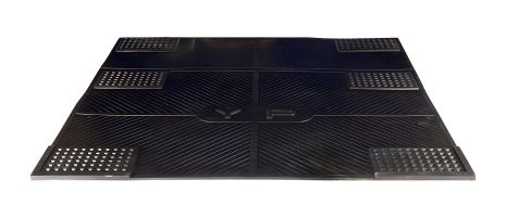 Вібраційний гумовий килимок для пральної машини 615х615х8 мм MASTERTOOL 92-0712 Вібраційний гумовий килимок для пральної машини 615х615х8 мм MASTERTOOL 92-0712