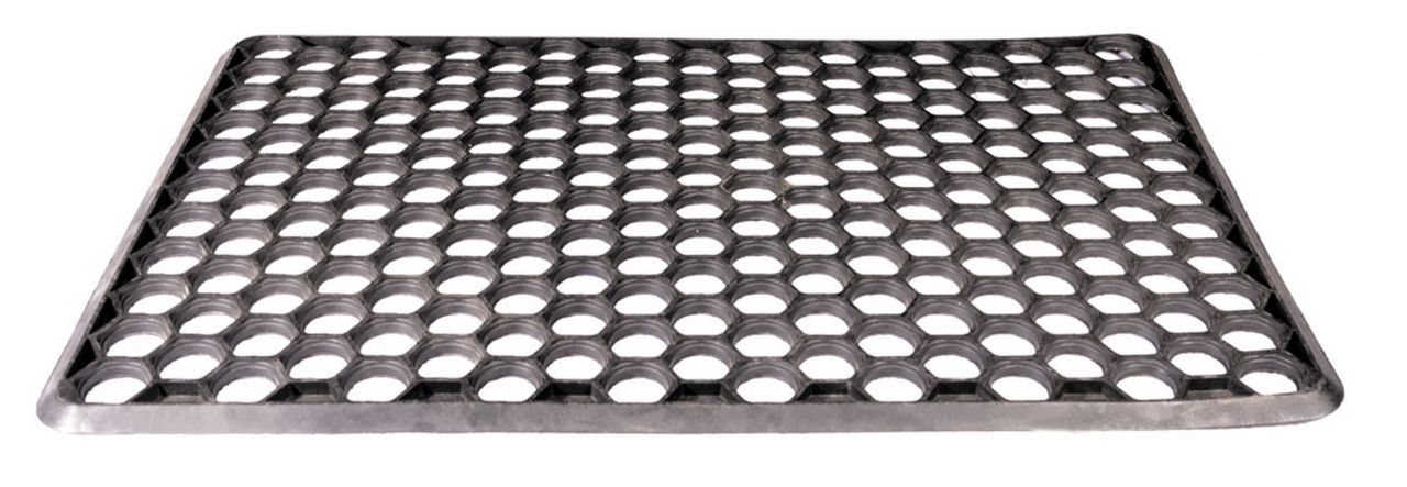 Килимок придверний "Соті" гумовий 600х400х8 мм MASTERTOOL 92-0158 Килимок придверний "Соті" гумовий 600х400х8 мм MASTERTOOL 92-0158