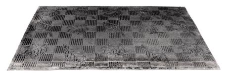 Килимок придверний "Листя" гумовий 553х412х5 мм MASTERTOOL 92-0156