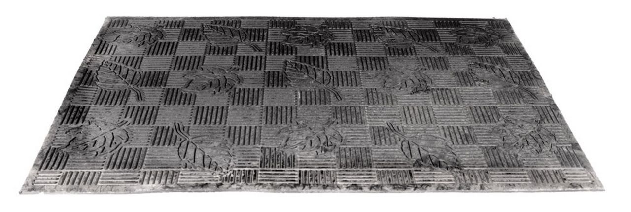 Килимок придверний "Листя" гумовий 553х412х5 мм MASTERTOOL 92-0156 Килимок придверний "Листя" гумовий 553х412х5 мм MASTERTOOL 92-0156