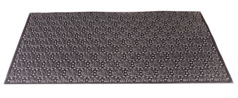 Коврик придверный "Цветок" резиновый 580х365х5 мм MASTERTOOL 92-0719 Коврик придверный "Цветок" резиновый 580х365х5 мм MASTERTOOL 92-0719