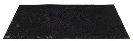 Придверный коврик "Подсолнух" резиновый 567х358х6 мм MASTERTOOL 92-0720 Придверный коврик "Подсолнух" резиновый 567х358х6 мм MASTERTOOL 92-0720