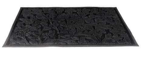 Придверний килимок "Гілка" гумовий 580х365х5 мм MASTERTOOL 92-0728