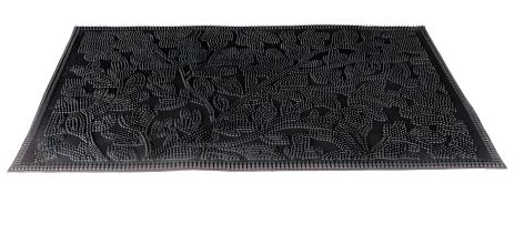 Придверний килимок "Гілка" гумовий 580х365х5 мм MASTERTOOL 92-0728