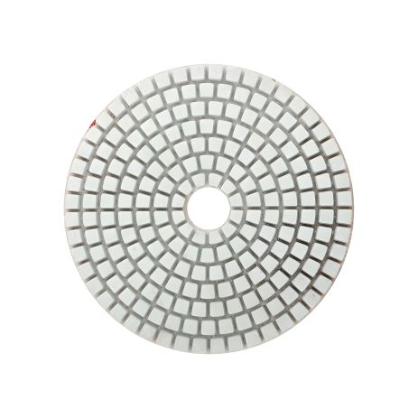 Гнучкий алмазний шліфувальний диск Ø100 мм P80 на липучці 2800 об/хв MASTERTOOL 9-10-008