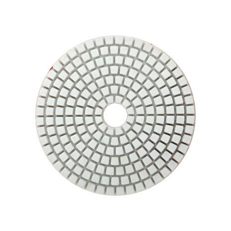 Алмазный шлифовальный диск гибкий Ø100 мм P80 на липучке 2800 об/мин MASTERTOOL 9-10-008