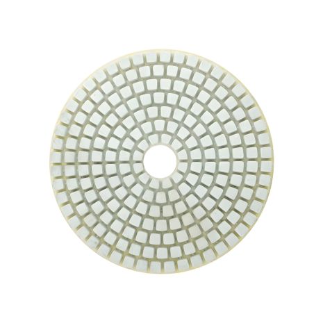 Шлифовальный диск алмазный гибкий Ø100 мм P100 на липучке 2800 об/мин MASTERTOOL 9-10-010