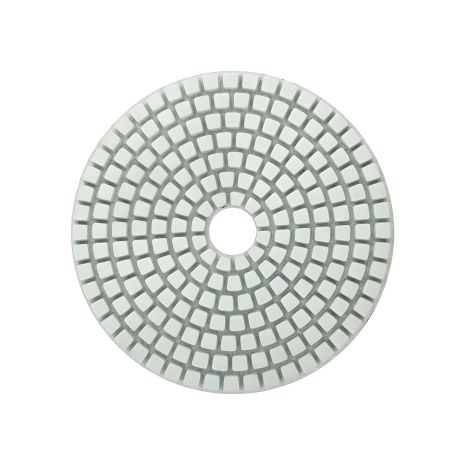 Шліфувальний алмазний диск гнучкий Ø100 мм P400 на липучці, 2800 об/хв MASTERTOOL 9-10-040