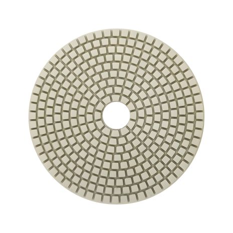 Гнучкий алмазний шліфувальний диск Ø125 мм P1500 на липучці 1400 об/хв MASTERTOOL 9-12-150