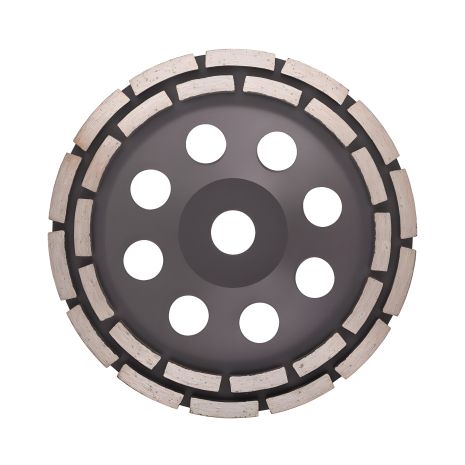 Торцева фреза алмазна для каменю DOUBLE LINE 180х22.2 мм 8300 об/хв MASTERTOOL 9-20-180