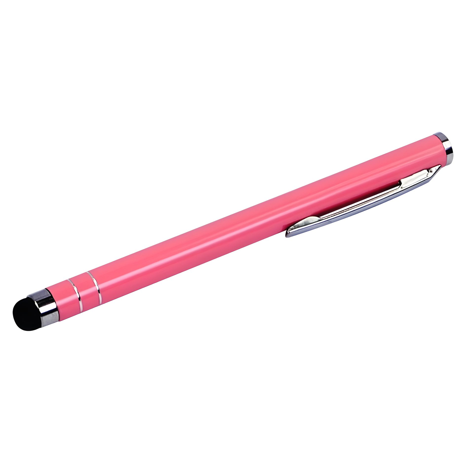 Стілус ємнісний, металевий, рожевий колір Стілус ємнісний, металевий, рожевий колір
