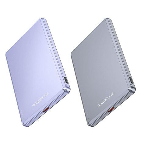 Power Bank Borofone BJ50 Leader PD20W magnetic 5000 mAh М'ята упаковка Колір Фіолетовий