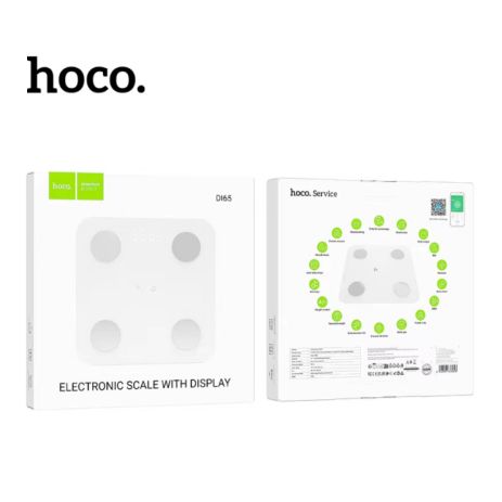 Напольные Смарт-Весы Hoco DI65 Мятая упаковка Цвет Белый Напольные Смарт-Весы Hoco DI65 Мятая упаковка Цвет Белый