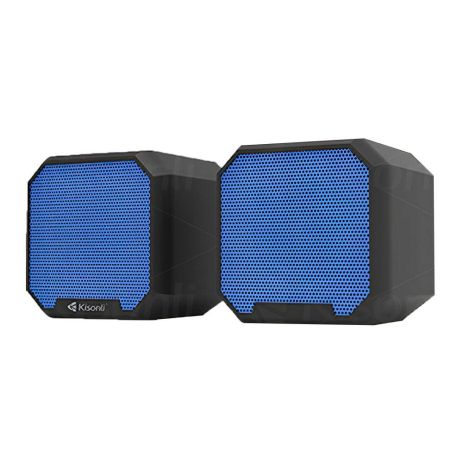 Компьютерные колонки Kisonli KS-02 Цвет Синий Компьютерные колонки Kisonli KS-02 Цвет Синий