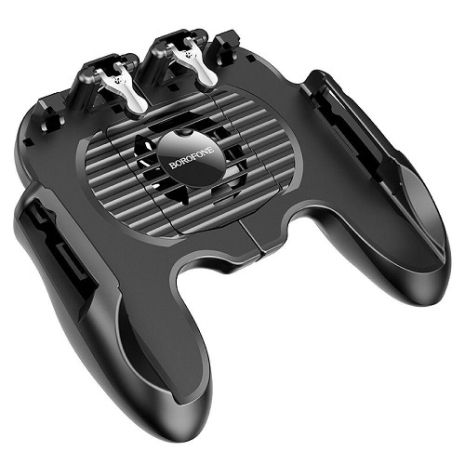 Геймпад Borofone BG3 Warrior Cooling Gamepad Цвет Черный Геймпад Borofone BG3 Warrior Cooling Gamepad Цвет Черный