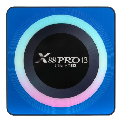 ТВ Приставка X88 PRO RK3528 4/32 13 8K Цвет Синий