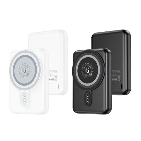 Power Bank XO PR264 Magnetic 15W wireless charging+PD20W with a holder 10000mAh Мятая упаковка Цвет Черный Power Bank XO PR264 Magnetic 15W wireless charging+PD20W with a holder 10000mAh Мятая упаковка Цвет Черный