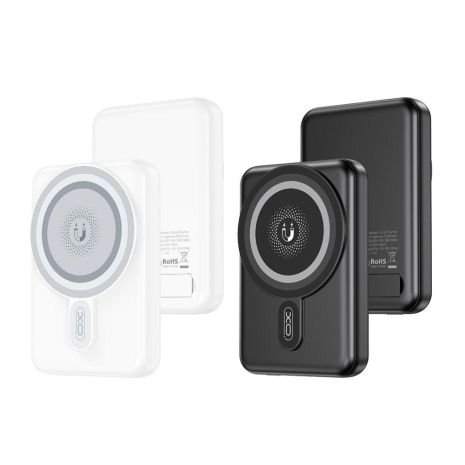 Power Bank XO PR264 Magnetic 15W wireless charging+PD20W with a holder 10000mAh Мятая упаковка Цвет Черный