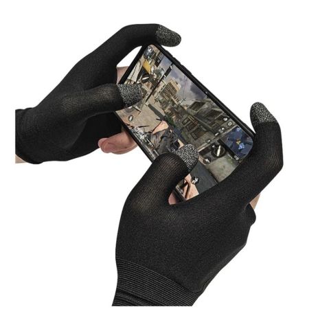 Игровые перчатки For two fingers Цвет Черный